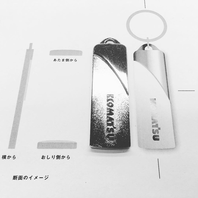 ブランドロゴ、名入れ、イメージしたデザインからオリジナルのキーホルダーを作り事ができます。