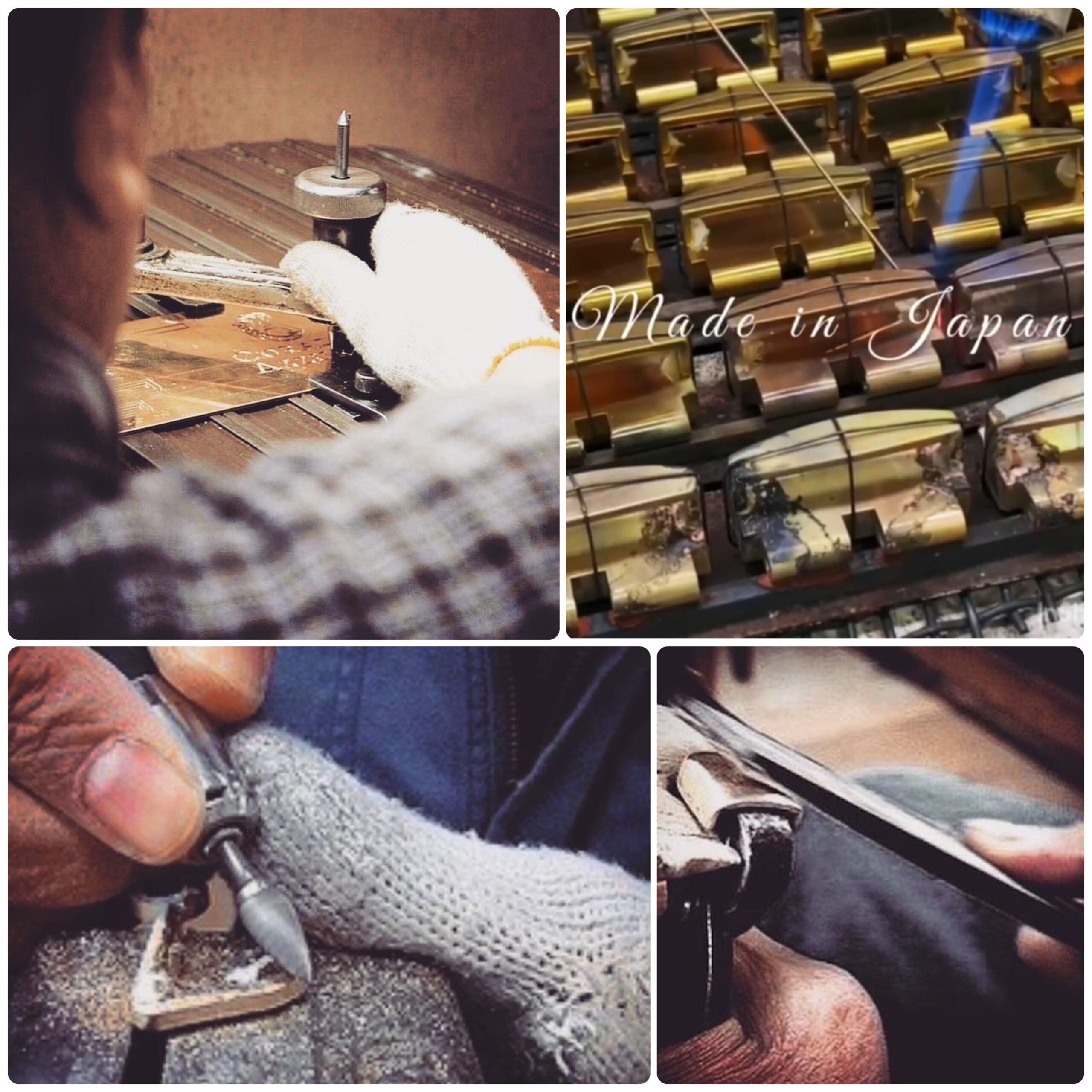 歴史を刻んだ道具と職人の技術、誰にも真似できないモノ作りがここに。ファッション、アパレル、雑貨、ブランドロゴ、ネーム入りオリジナルアクセサリー、イベントグッズをオーダーメイドで製作。

Our Craftsman Specialized in Pressing Technique