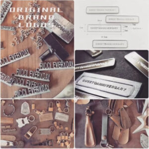 アーティスト、ライブ、芸能人、オリジナルロゴ入り、オーダーメイドの特注キーケース、キーホルダー　記念品　贈呈品　ノベルティー　販促品　ギフト　プレゼント　メタルハウス　金具　金属小物　革小物