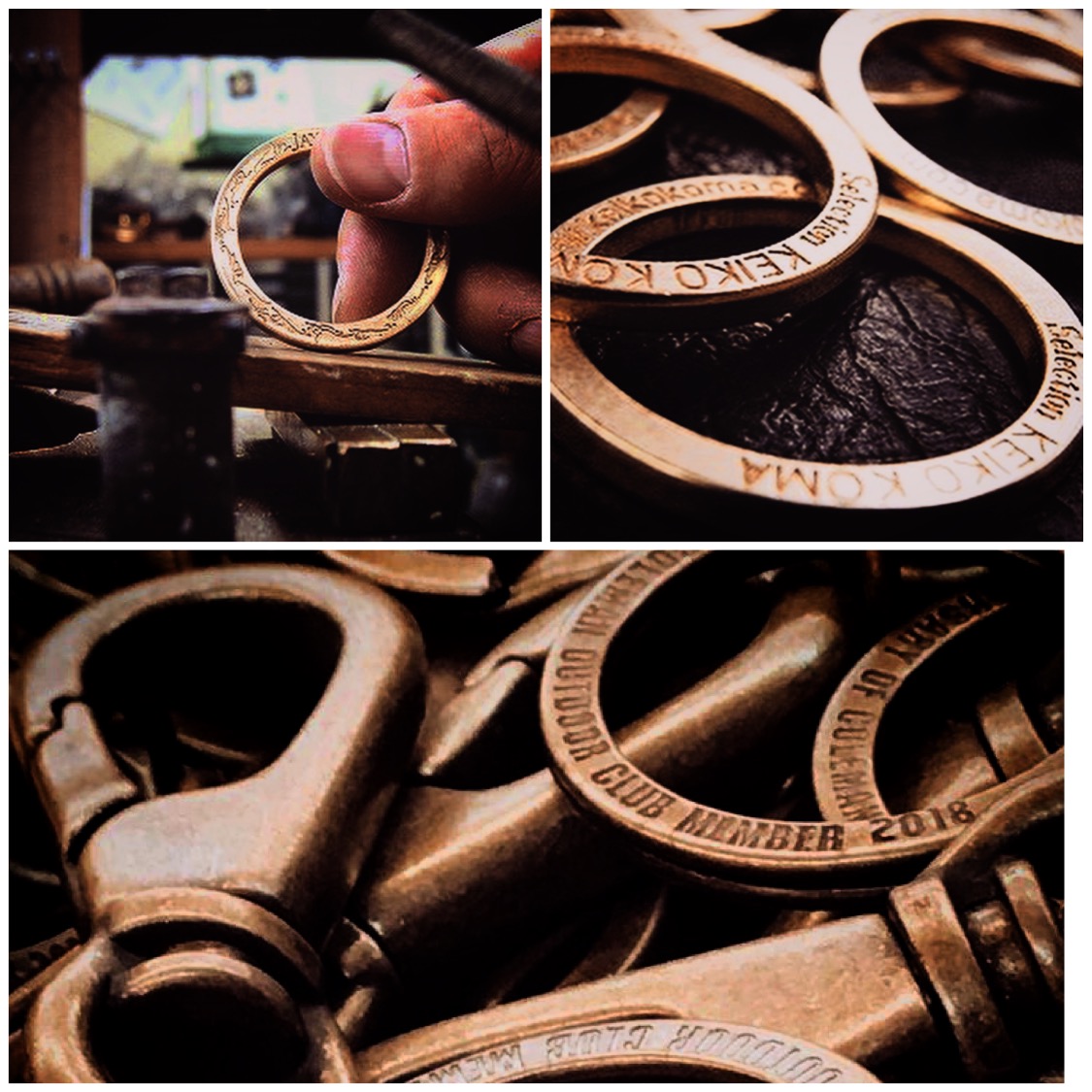  オーダーメイドのオリジナル・特注金具、サンプル作成風景　メタルハウス　職人　手作り　金具　アクセサリーパーツ　金属　キーホルダー　ギフト　金属　革小物　ノベルティ　プレゼント