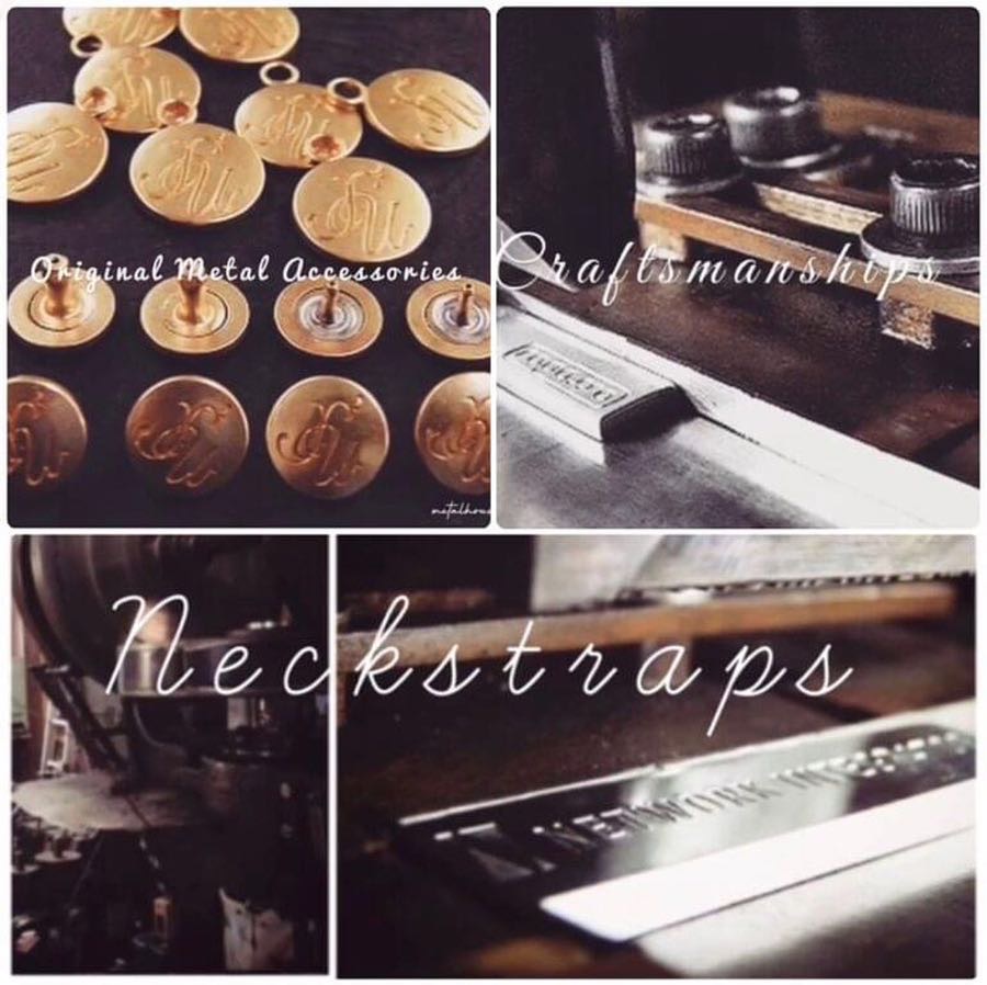 イメージやデザインを形にできるのは、熟練の職人の経験と技。オリジナル金具や、アクセサリー、金属小物や革小物まで製作します。