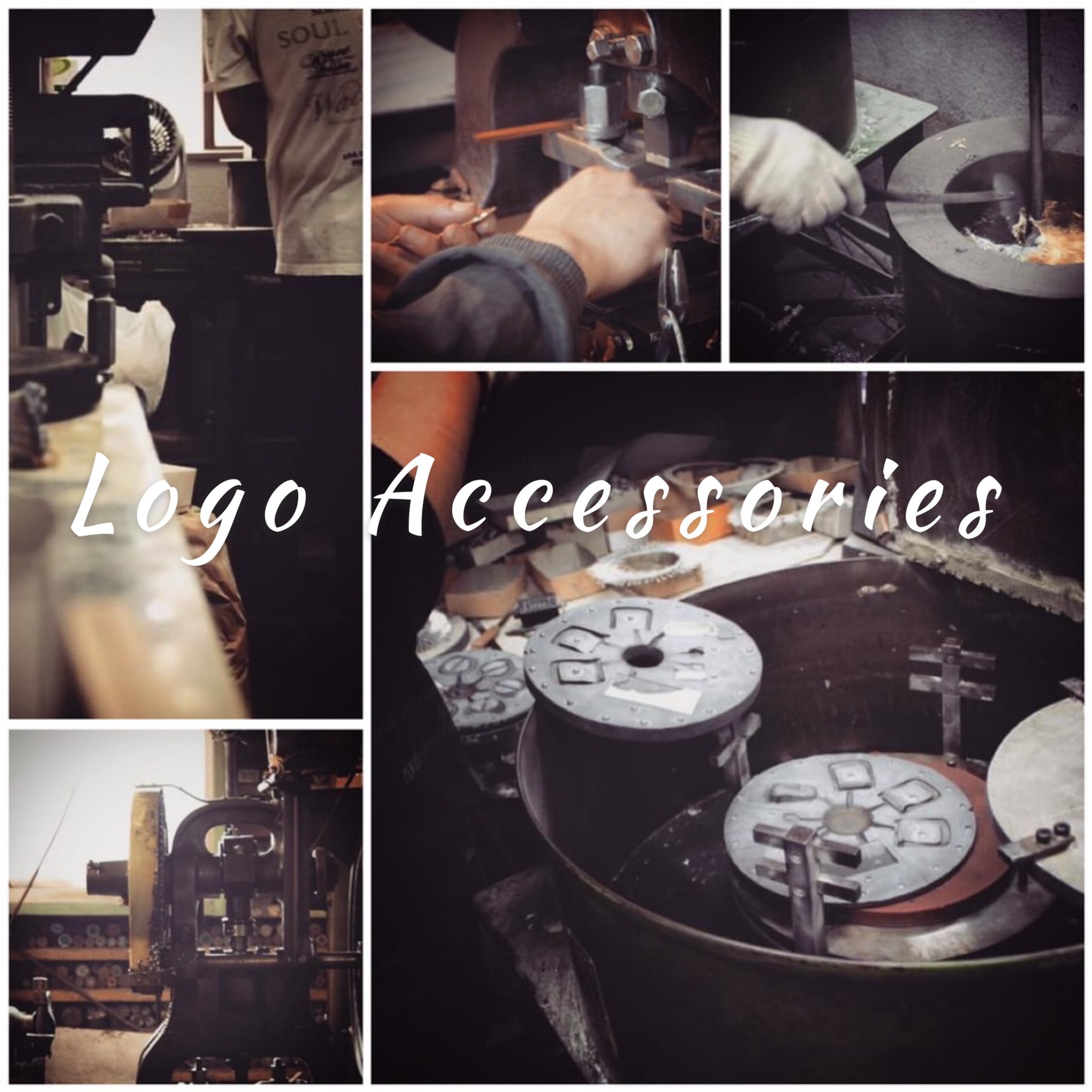 アクセサリーのデザインにオリジナルロゴ、希望のサイズや色、形、ロット、素材を自由にカスタマイズできます。