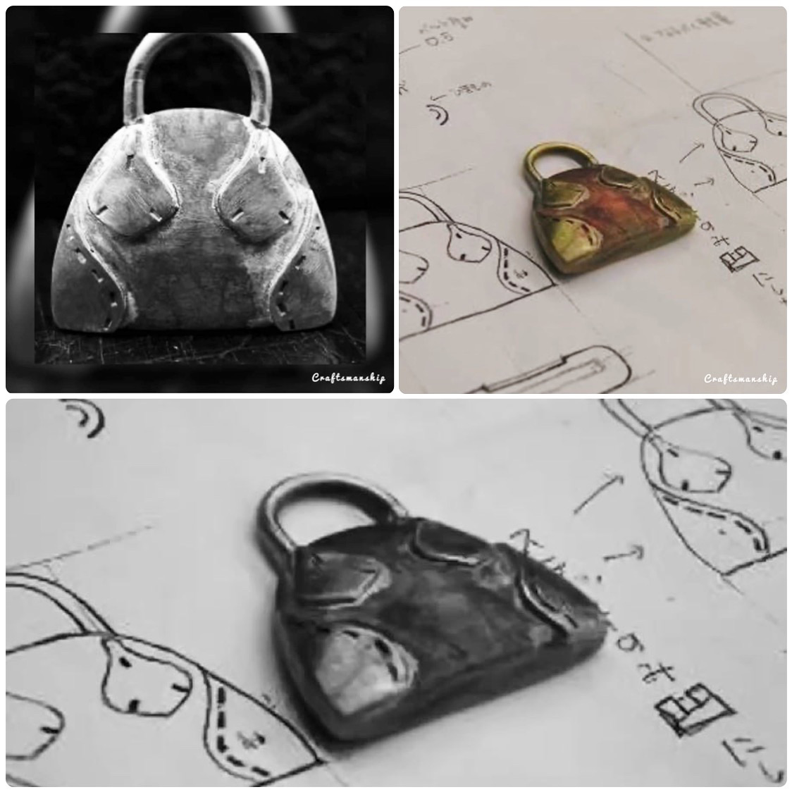  ブランド用アクセサリー、ロゴ入り金属小物や革小物のサンプル、アイデアやイメージを形にします。
