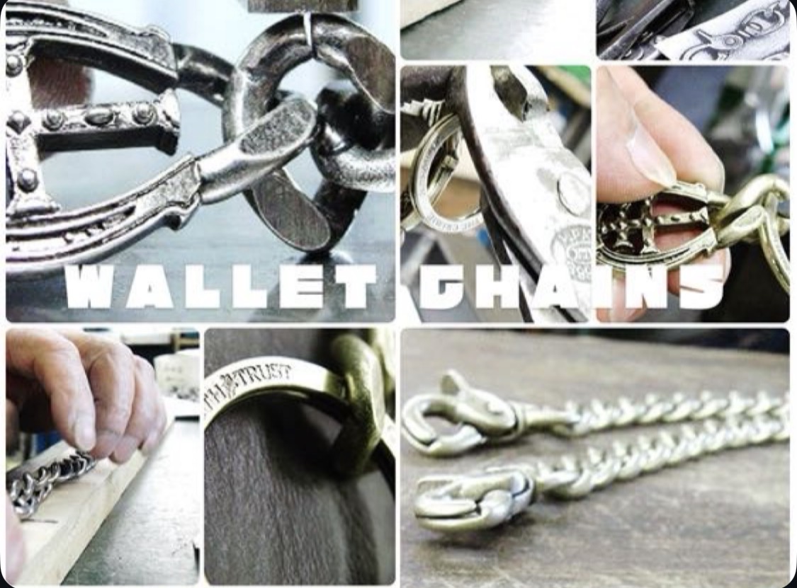メタルハウスでは、オリジナルの金具製作のお手伝いのみならず、弊社が開発した”製品”や、”デザインサンプル”の中から、お客様のお好きなものを選んで頂き、お客様オリジナルのブランド名やロゴを刻印し、革の縫製を行い、お客様のオリジナル製品として製作することが可能です。